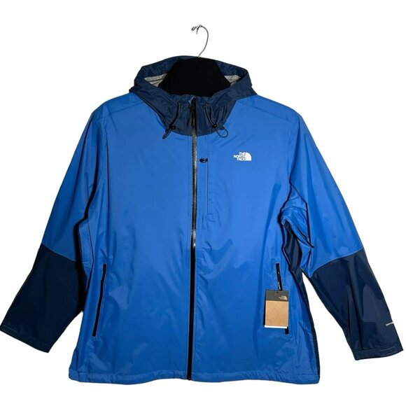 The North Face Men’s Alta Vista Waterproof Jacket Size 3XL Navy/Royal Blue - Picture 1 of 16